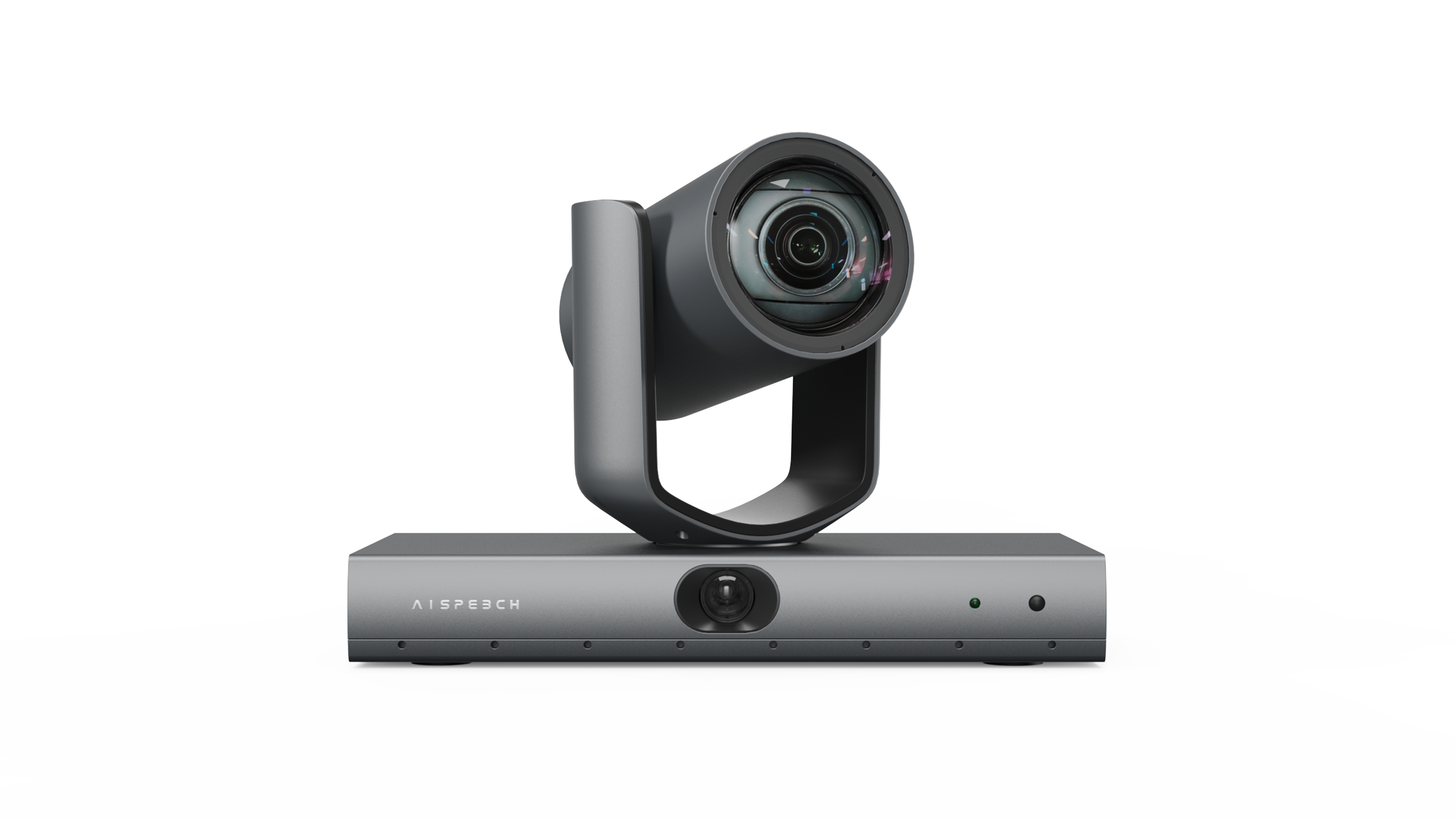 AISpeech C60 – Dual-Lens AI Tracking Camera with Mic Array