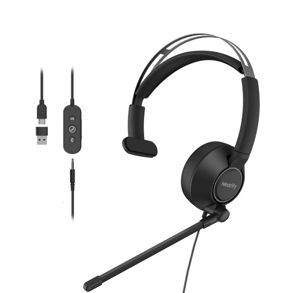NEARITY EP210 – USB Headset with Noise-Cancelling Microphone