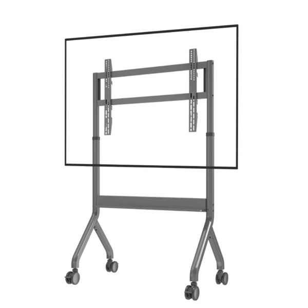 EQ TEX 75-90 Stand for Interactive Displays | Fits 75" - 90" | Remote Controller | Easy Height Adjustments