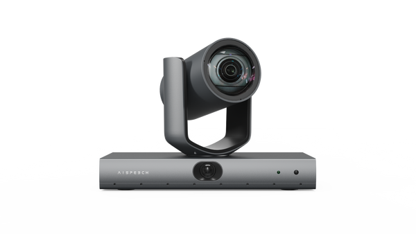 AISpeech C60 – Dual-Lens AI Tracking Camera with Mic Array