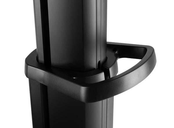 EQ TM 70-120 Stand for Interactive Displays | Fits 70"–120" | Free-Tilting Mechanism | Adjustable Camera & Equipment Shelves