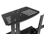 EQ TE 55-100 Stand for Interactive Displays/TV | Fits 55" - 100" | Equipment Shelf and Camera Mount