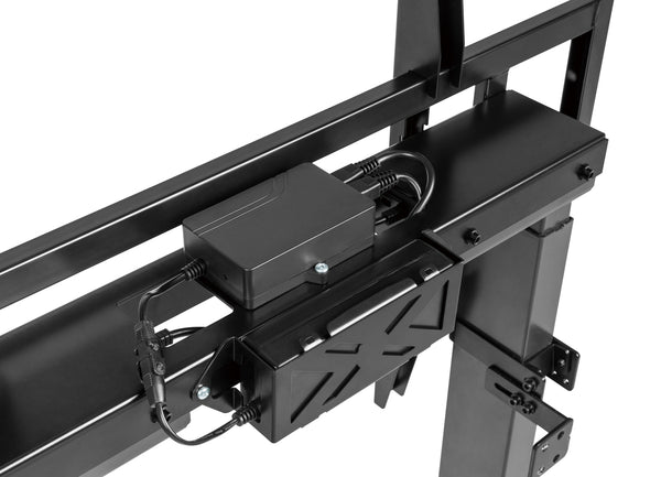 EQ TE 55-100 Stand for Interactive Displays/TV | Fits 55" - 100" | Equipment Shelf and Camera Mount