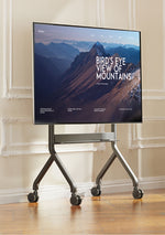 EQ TEX 75-90 Stand for Interactive Displays | Fits 75" - 90" | Remote Controller | Easy Height Adjustments